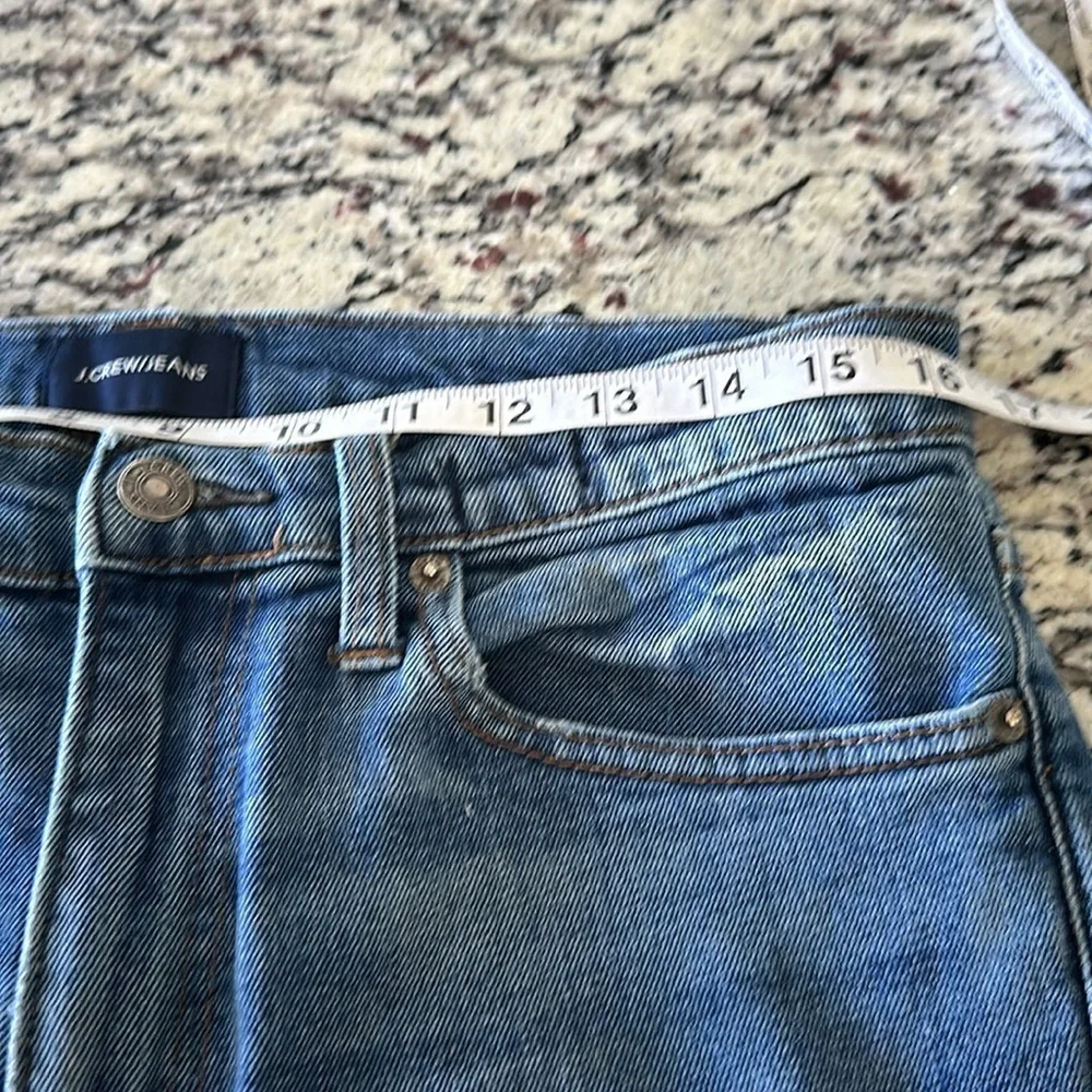 J.CREW Men’s 77 Straight-fit jean in stretch broken-in Japanese denim size 32 H7